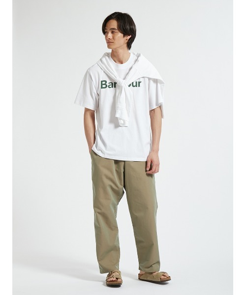 Barbour(バブアー)の「Pensford フロントロゴ Tシャツ(Tシャツ/カットソー・メンズ・ネイビー/ホワイト/オリーブ/ブラック・34/36/38/40/42)」の13枚目の写真