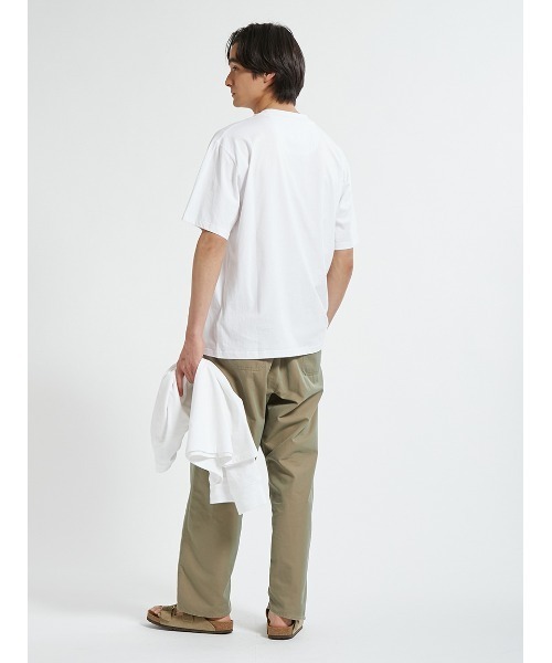 Barbour(バブアー)の「Pensford フロントロゴ Tシャツ(Tシャツ/カットソー・メンズ・ネイビー/ホワイト/オリーブ/ブラック・34/36/38/40/42)」の14枚目の写真
