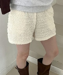 ウエストゴムショートパンツ