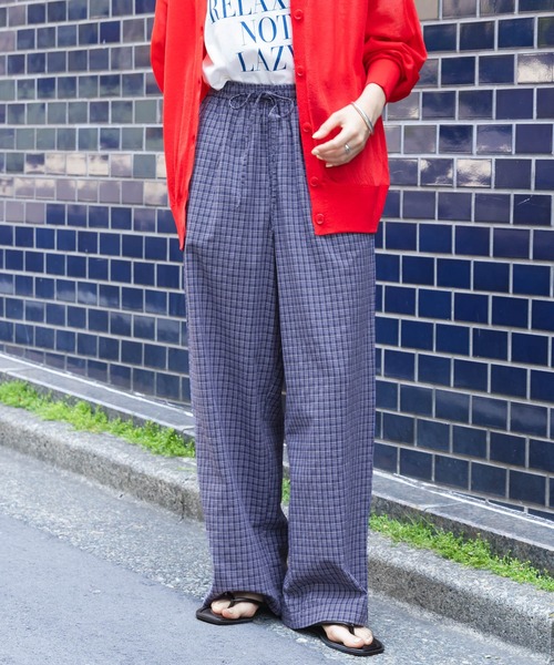 GEORGE'S(ジョージズ)の「アソートパジャマパンツ(その他パンツ・レディース・ネイビー系/グリーン系その他/ベージュ系その他・MEDIUM/SMALL)」の1枚目の写真