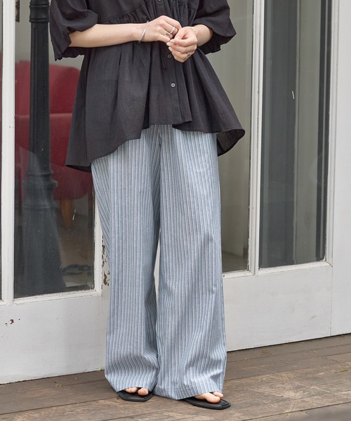 GEORGE'S(ジョージズ)の「アソートパジャマパンツ(その他パンツ・レディース・ネイビー系/グリーン系その他/ベージュ系その他・MEDIUM/SMALL)」の3枚目の写真