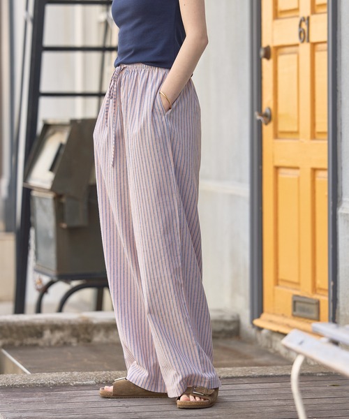 GEORGE'S(ジョージズ)の「アソートパジャマパンツ(その他パンツ・レディース・ネイビー系/グリーン系その他/ベージュ系その他・MEDIUM/SMALL)」の9枚目の写真