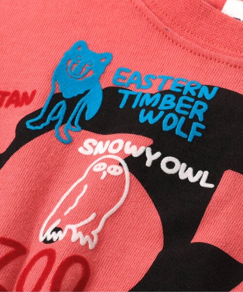 BREEZE（ブリーズ）の「【リンク】旭山動物園応援商品 ドッキングワンピース（ワンピース・キッズ・アイボリー/オレンジ・80/90/100/110/120/130/140）」の9枚目の写真