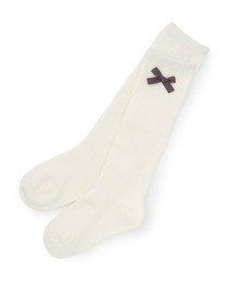 リボン ハイソックス