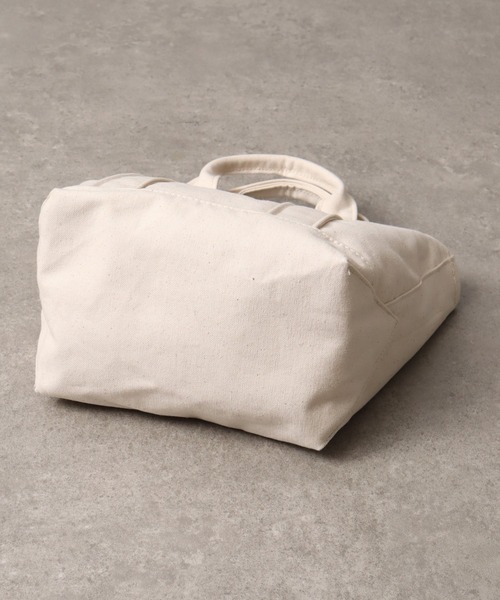 Mark Gonzales(マーク・ゴンザレス)の「【Mark Gonzales/マーク ゴンザレス】アートワークデザインコレクション ランチ ミニトートバッグ(トートバッグ・メンズ・ホワイト・FREE)」の6枚目の写真