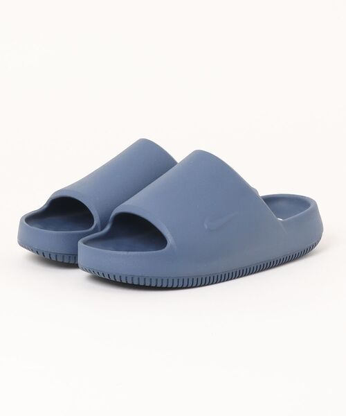 NIKE(ナイキ)の「《NIKE》カーム スライド 2.0(サンダル・メンズ・ブルー系/ホワイト系その他/ブラック×ブラック・26.0cm/25.0cm/28.0cm/27.0cm/24.0cm)」の1枚目の写真
