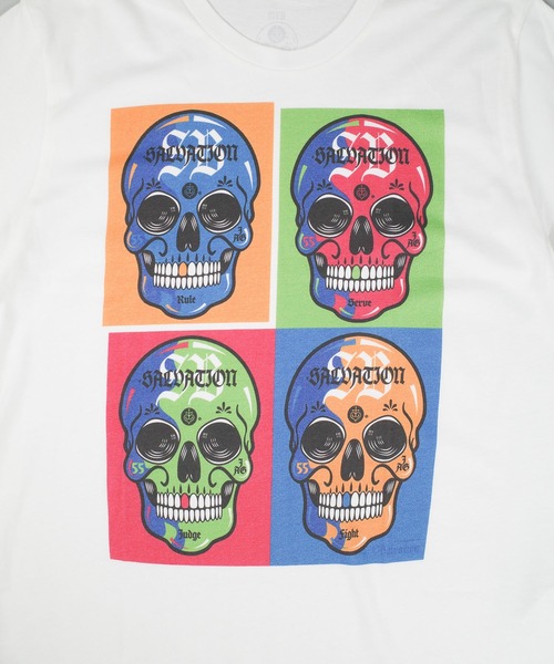 INNOCENT(イノセント)の「【T18】【Salvation/サルベーション】MEXICAN SKULL TEE(Tシャツ/カットソー・メンズ・その他1/その他2/その他3・MEDIUM/LARGE)」の13枚目の写真