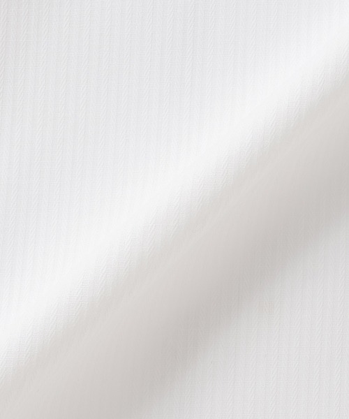 TOKYO SHIRTS（トウキョウシャツ）の「【透け防止】 形態安定ノンアイロン ワイド 長袖ビジネスワイシャツ（ビジネスシャツ・レディース・ホワイト・S/L/M/LL/XL）」の2枚目の写真