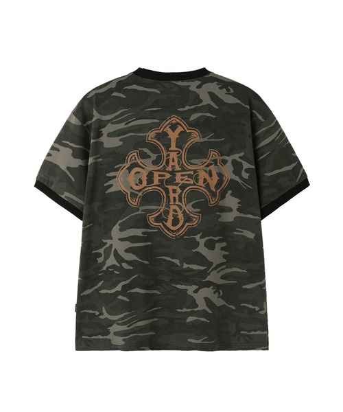 OY（オーワイ）の「『OY/オーワイ』CRUCAMO RINGER TEE/クルカモリンガーTシャツ（Tシャツ/カットソー・メンズ・カモフラージュ・L/M）」の10枚目の写真