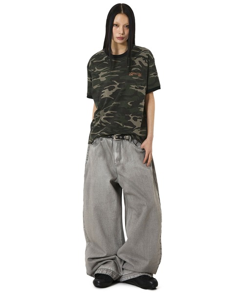 OY（オーワイ）の「『OY/オーワイ』CRUCAMO RINGER TEE/クルカモリンガーTシャツ（Tシャツ/カットソー・メンズ・カモフラージュ・L/M）」の5枚目の写真