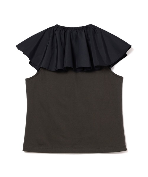 NON TOKYO(ノントーキョー)の「OVER COLLAR TANKTOP(タンクトップ・レディース・ホワイト/グレー/ブラウン・FREE)」の15枚目の写真