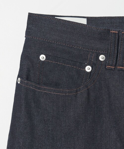 MONKEY TIME（モンキータイム）の「ライトオンス リジッド デニム バギー パンツ（デニムパンツ・メンズ・ネイビー・XL/L/M/S）」の9枚目の写真