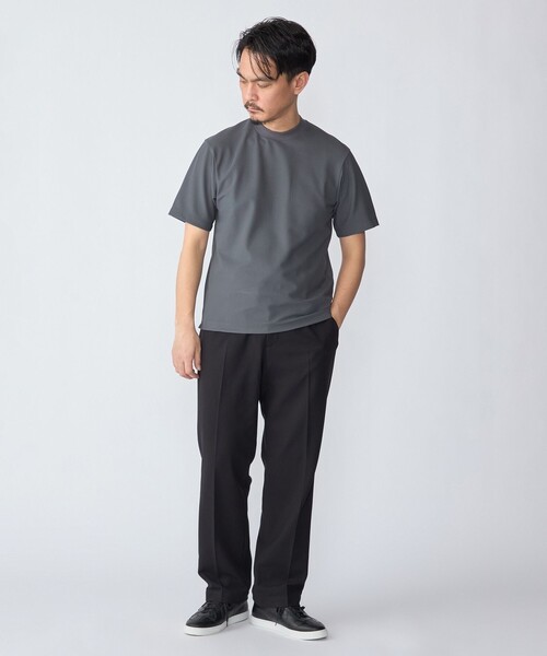 SHIPS(シップス)の「SHIPS:〈洗濯機可能〉FIELD SENSOR(R) ショート スリーブ Tシャツ(セットアップ対応)(Tシャツ/カットソー・メンズ・ホワイト/チャコールグレー/ブラック/オリーブ・SMALL/MEDIUM/LARGE/X-LARGE)」の20枚目の写真