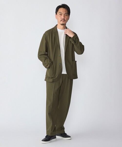 SHIPS(シップス)の「SHIPS:〈洗濯機可能〉FIELD SENSOR(R) ショート スリーブ Tシャツ(セットアップ対応)(Tシャツ/カットソー・メンズ・ホワイト/チャコールグレー/ブラック/オリーブ・SMALL/MEDIUM/LARGE/X-LARGE)」の13枚目の写真