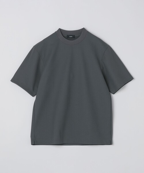 SHIPS(シップス)の「SHIPS:〈洗濯機可能〉FIELD SENSOR(R) ショート スリーブ Tシャツ(セットアップ対応)(Tシャツ/カットソー・メンズ・ホワイト/チャコールグレー/ブラック/オリーブ・SMALL/MEDIUM/LARGE/X-LARGE)」の6枚目の写真