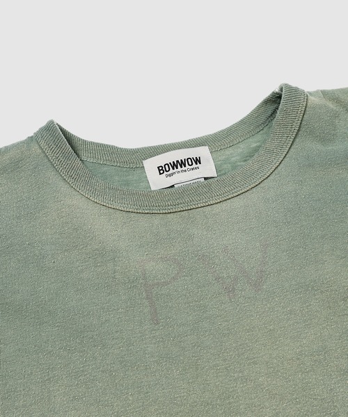BOW WOW(バウワウ)の「PW 8812 TEE AGED(Tシャツ/カットソー・メンズ・グリーン・L/XL)」の3枚目の写真