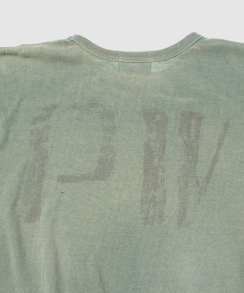 BOW WOW(バウワウ)の「PW 8812 TEE AGED(Tシャツ/カットソー・メンズ・グリーン・L/XL)」の5枚目の写真