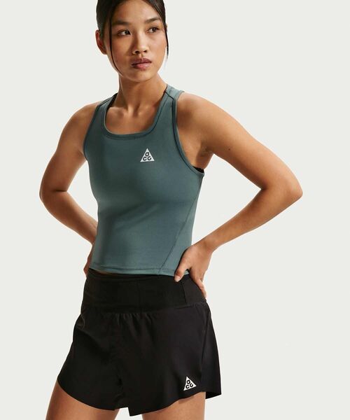 ACG(エィシージー)の「ナイキ ACG ウィメンズ Dri-FIT トレイルランニングタンクトップ / Nike ACG Women's Dri-FIT Trail Running Tank Top IO9653-382 Mineral Slate(タンクトップ・レディース・グレー系その他2・L/M/S/XL/XS)」の3枚目の写真