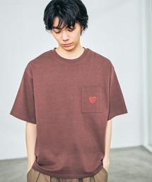 LAKOLE | ハートワンポイントポケTEE / 652946(Tシャツ/カットソー)