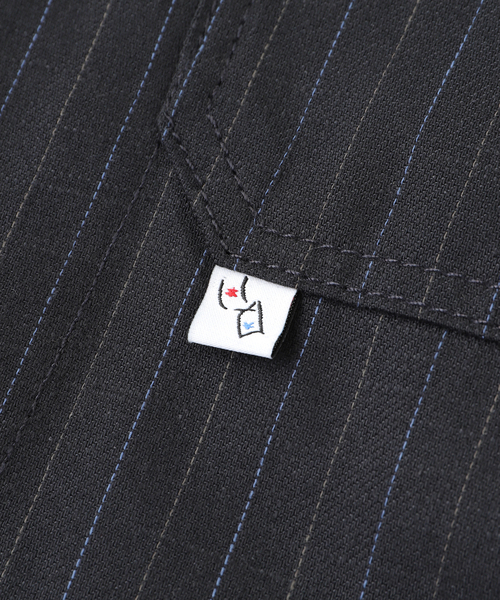 417 EDIFICE(フォーワンセブンエディフィス)の「BONNE SUITS Jacket Pinstripe(その他アウター・メンズ・ネイビー・LARGE/MEDIUM)」の3枚目の写真
