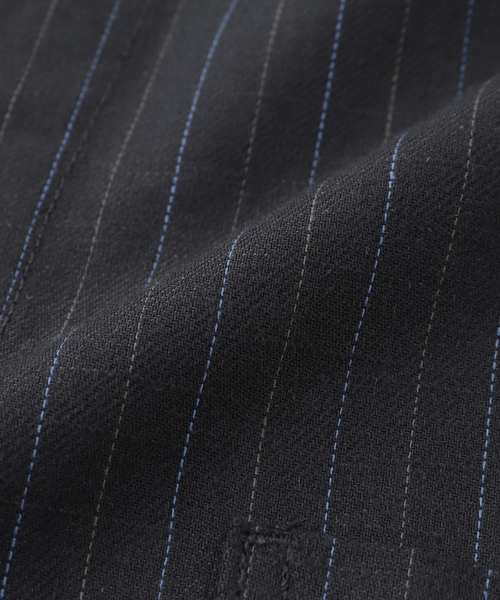 417 EDIFICE(フォーワンセブンエディフィス)の「BONNE SUITS Jacket Pinstripe(その他アウター・メンズ・ネイビー・LARGE/MEDIUM)」の4枚目の写真