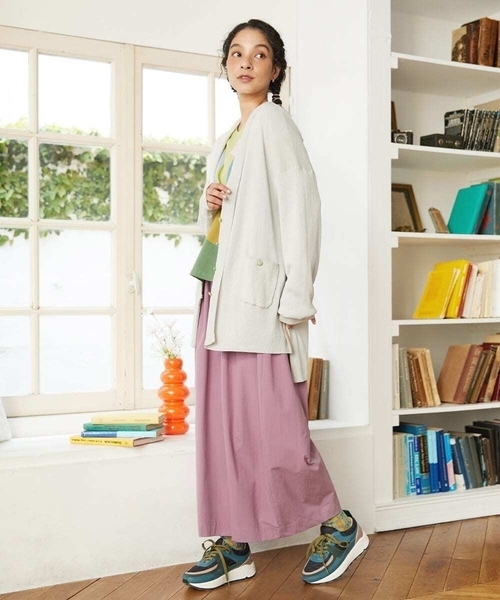 Jocomomola(ホコモモラ)の「Fuerte ワイドパンツ(その他パンツ・レディース・グリーン/パープル・40)」の12枚目の写真