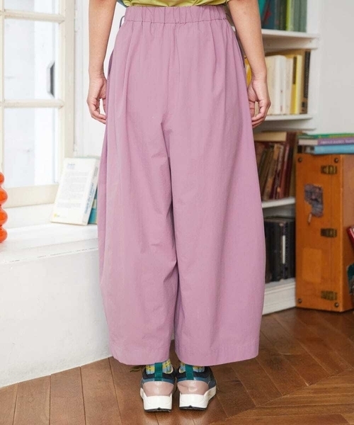 Jocomomola(ホコモモラ)の「Fuerte ワイドパンツ(その他パンツ・レディース・グリーン/パープル・40)」の22枚目の写真