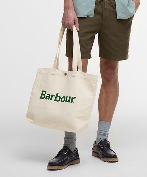 セール】【Barbour】barbour logo tote bag ITK（トートバッグ
