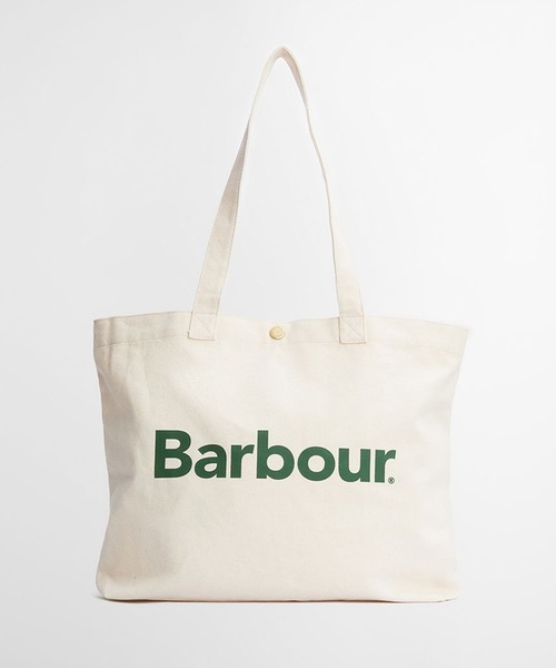 Barbour(バブアー)の「【Barbour】barbour logo tote bag ITK(トートバッグ・レディース・グリーン/ネイビー・FREE)」の4枚目の写真