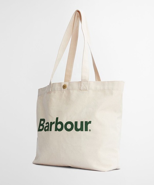 Barbour(バブアー)の「【Barbour】barbour logo tote bag ITK(トートバッグ・レディース・グリーン/ネイビー・FREE)」の5枚目の写真