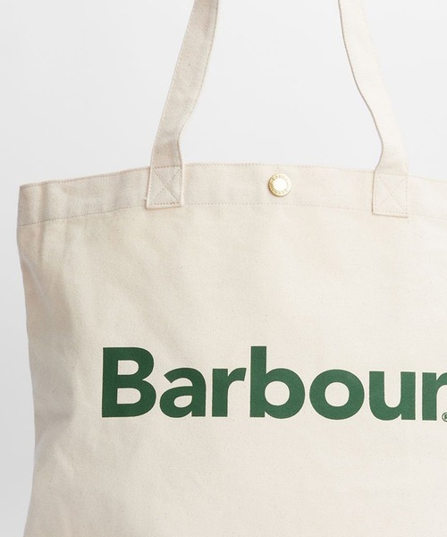 Barbour(バブアー)の「【Barbour】barbour logo tote bag ITK(トートバッグ・レディース・グリーン/ネイビー・FREE)」の7枚目の写真