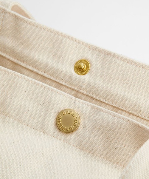 Barbour(バブアー)の「【Barbour】barbour logo tote bag ITK(トートバッグ・レディース・グリーン/ネイビー・FREE)」の8枚目の写真