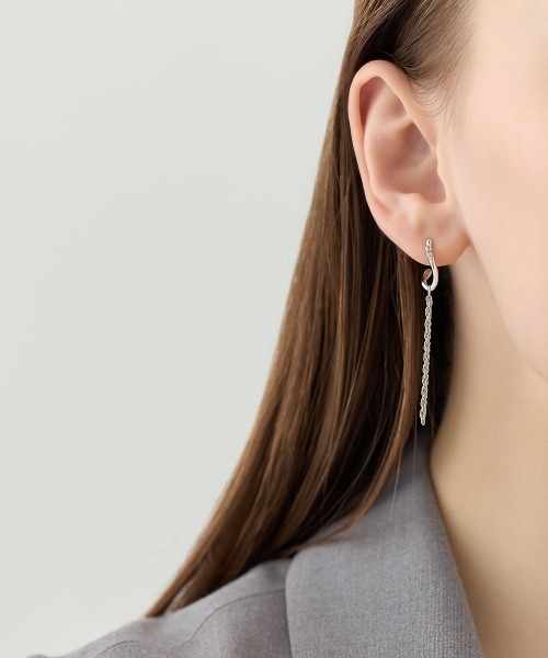 4℃（ヨンドシー）の「【Spring Summer Collection】 シルバー ピアス（ピアス（両耳用）・レディース・シルバー・FREE）」の4枚目の写真