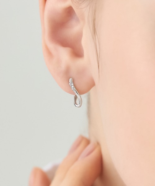 4℃（ヨンドシー）の「【Spring Summer Collection】 シルバー ピアス（ピアス（両耳用）・レディース・シルバー・FREE）」の7枚目の写真