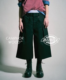 Camphor wood（カンファーウッド）の「【 Dickies × CAMPHORWOOD 】LAYERED BOXER CUT-OFF WIDE CHINO SHORTS / 【 Dickies コラボレーション 】ボクサーレイヤードカットオフワイドチノショーツ（チノパンツ）」