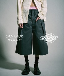 Camphor wood（カンファーウッド）の「【 Dickies × CAMPHORWOOD 】LAYERED BOXER CUT-OFF WIDE CHINO SHORTS / 【 Dickies コラボレーション 】ボクサーレイヤードカットオフワイドチノショーツ（チノパンツ）」