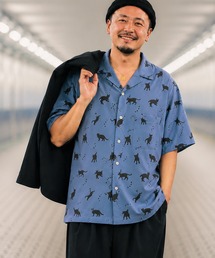 ZIP FIVE（ジップファイブ）の「オープンカラー 総柄半袖シャツ / アロハシャツ（シャツ/ブラウス）」