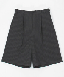 CAHLUMN/カウラム Cotton Linen 2 Tuck Chino Shorts/コットン リネン