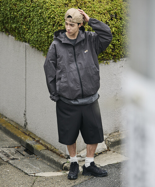 FREAK'S STORE（フリークスストア）の「1タック バギーシルエット スラックス ショートパンツ（その他パンツ・メンズ・ブラック/ブラウン/その他13/グレー・MEDIUM/LARGE）」の5枚目の写真