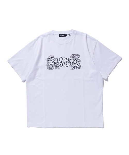 XLARGE(エクストララージ)の「BACKSTREET EYES S/S TEE(Tシャツ/カットソー・メンズ・ブラック/ホワイト/マスタード・XL/L/M/S)」の13枚目の写真
