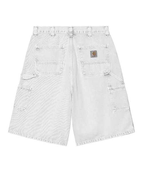 Carhartt WIP(カーハートダブリューアイピー)の「Carhartt WIP OG SINGLE KNEE SHORT(カーハートワークインプログレス OGシングルニ―ショーツ)(デニムパンツ・メンズ・ホワイト系/ブラウン系・X-LARGE/LARGE/MEDIUM/SMALL/X-SMALL)」の6枚目の写真