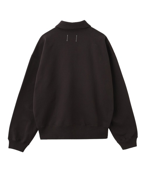 styles(スタイルス)の「REIGNING CHAMP BRUSHED FLEECE HALF ZIP RELAXED SWEAT RC-3561(スウェット・メンズ・グレー/ブラウン・L)」の3枚目の写真