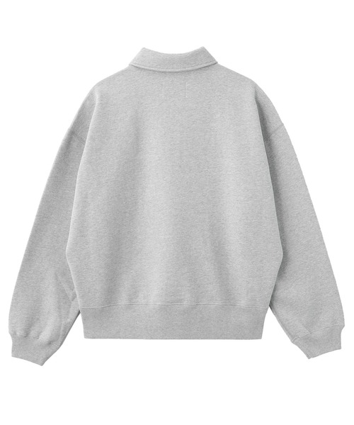 styles(スタイルス)の「REIGNING CHAMP BRUSHED FLEECE HALF ZIP RELAXED SWEAT RC-3561(スウェット・メンズ・グレー/ブラウン・L)」の4枚目の写真