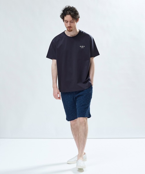 MEN'S BIGI(メンズビギ)の「スラブカールマイヤー イージーショートパンツ(その他パンツ・メンズ・ブラック/ネイビー・02/04/03)」の7枚目の写真