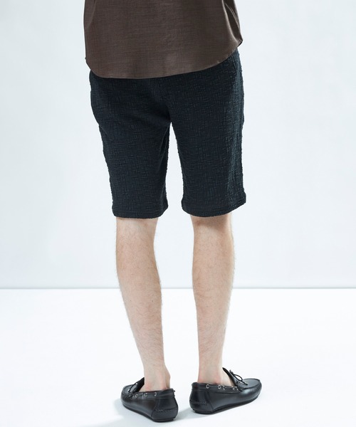 MEN'S BIGI(メンズビギ)の「スラブカールマイヤー イージーショートパンツ(その他パンツ・メンズ・ブラック/ネイビー・02/04/03)」の6枚目の写真
