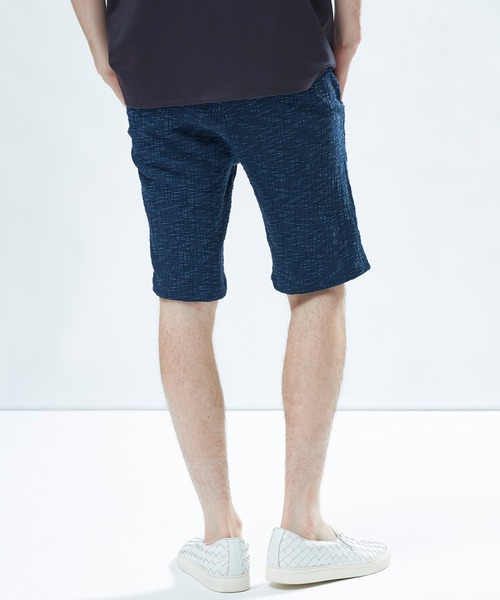 MEN'S BIGI(メンズビギ)の「スラブカールマイヤー イージーショートパンツ(その他パンツ・メンズ・ブラック/ネイビー・02/04/03)」の4枚目の写真