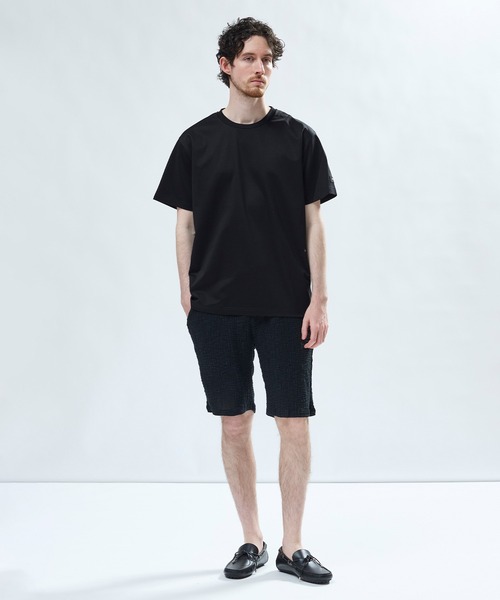 MEN'S BIGI(メンズビギ)の「スラブカールマイヤー イージーショートパンツ(その他パンツ・メンズ・ブラック/ネイビー・02/04/03)」の9枚目の写真