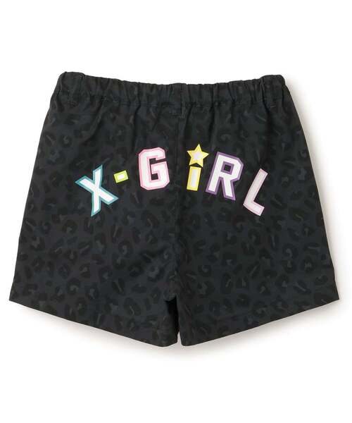 X-girl Stages(エックスガールステージス)の「【遮熱・接触冷感・吸水速乾】総柄ショートパンツ(その他パンツ・キッズ・ブラック/ライトブルー・140cm/130cm/120cm/110cm/100cm)」の10枚目の写真