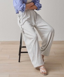 Fetchcollection（フェッチコレクション）の「レースアップバレルレッグスエットパンツ 裏毛 裾絞り（スウェットパンツ）」