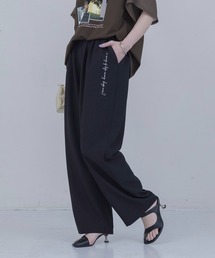 セール】テキストプリント コクーンギャザーパンツ（その他パンツ